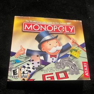 Monopoly PC CD-ROM Atari game